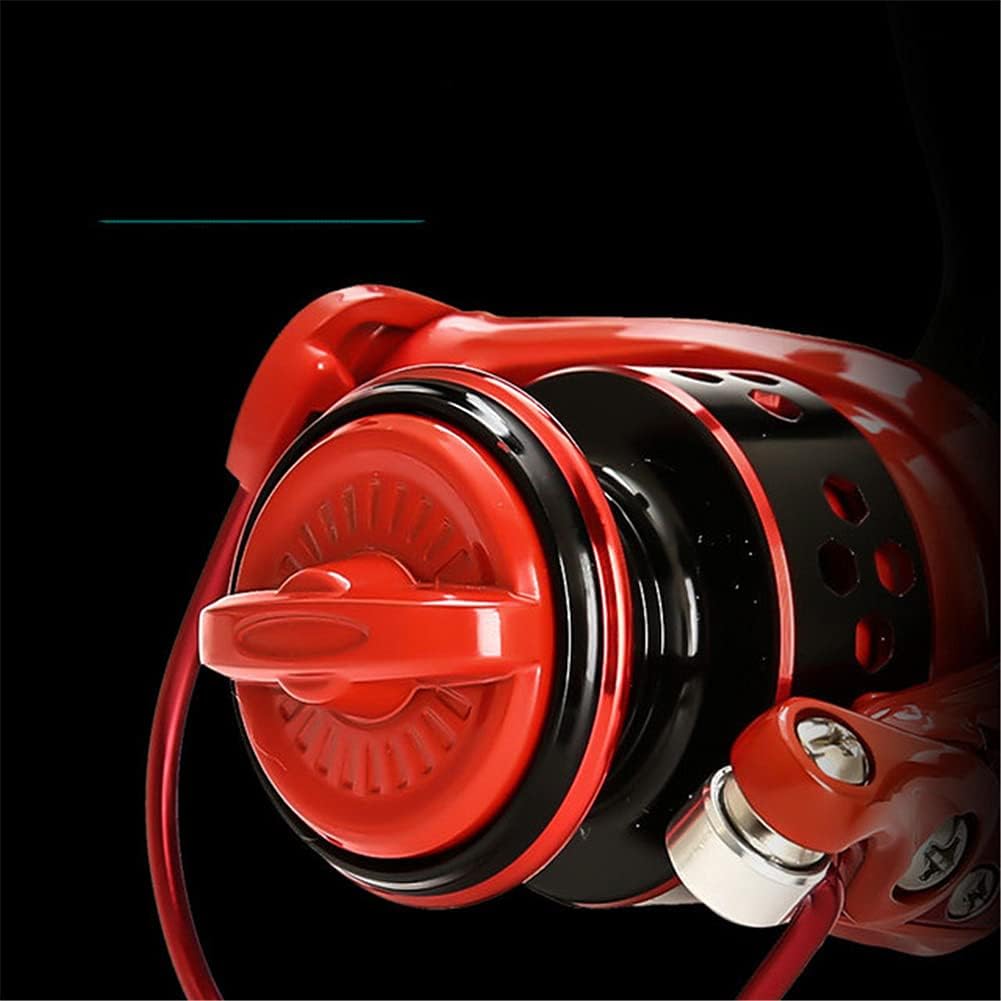 Gigicloud Full Metal Fishing Reel Small Metal Spinning Wheel Mini Compact 150 Pocket Spinning Reel for Carp Fishing Lure No Gap Configuration - Image 5